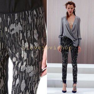 NWT Grail Item! Runway Spring 2013 Wes Gordon ‘Hex’ Embroidered Tulle w Metallic